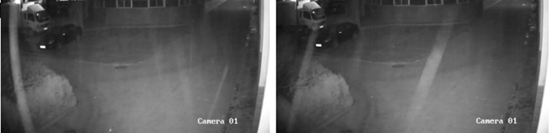 室外安装监控摄像头雪花 室外安装监控摄像头雪花